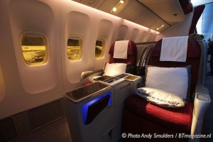 QATAR AIRWAYS BUSINESS CLASS B777 EN A380