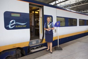 EUROSTAR TRAIN BRUSSEL LONDON BUSINESS PREMIER