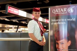QATAR AIRWAYS BUSINESS CLASS SPECIAL ASSISTENTIE OUDEREN