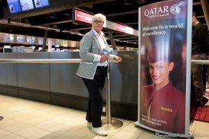 QATAR AIRWAYS BUSINESS CLASS SPECIAL ASSISTENTIE OUDEREN